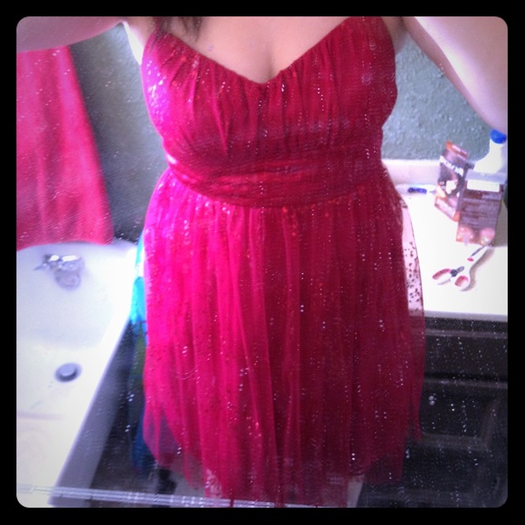 Beautiful red dress