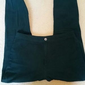 dark green skinny high waisted pants forever 21