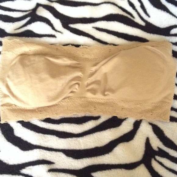 Tan Bandeau Top