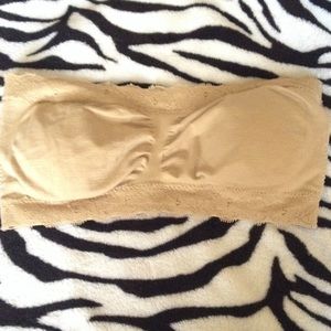Tan Bandeau Top