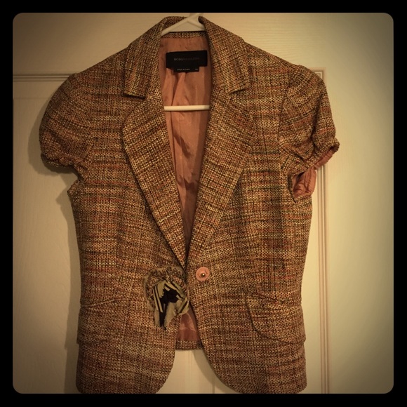 BCBGMAXAZRIA short sleeve jacket