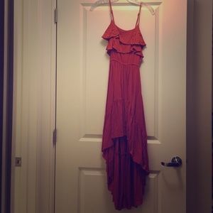 High-Low ruffle dress size small from Pacsun