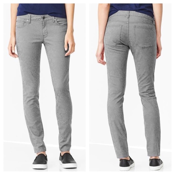 SALE‼️ GAP Floral Skinny Jeans