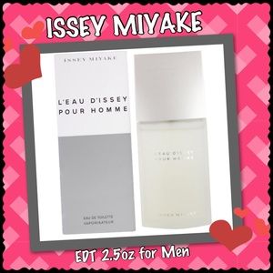 ISSEY MIYAKE Eau De Toilette Men 2.5oz.