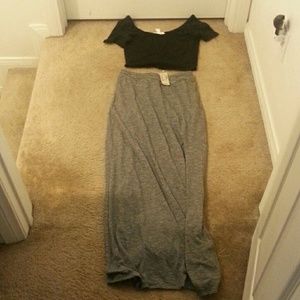 Long maxi skirt