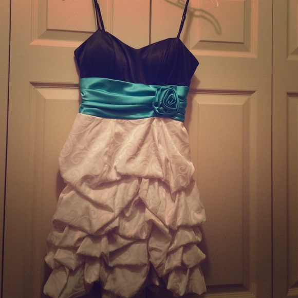 A cute and elegant multi colored homecoming/party