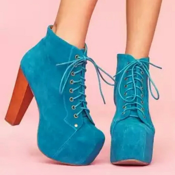 LOOKING FOR Turquoise Suede Lita