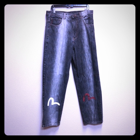 Men's EVISU GENES Jeans Size 36