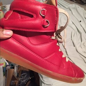 Maison Martin margielas size 13 red