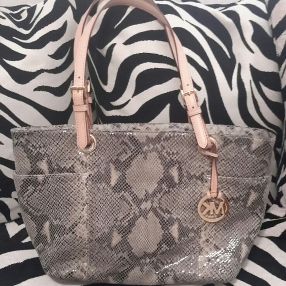 Michael Kors Snake skin Tote