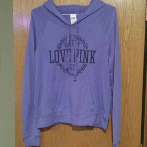 Purple Victoria Secret hoodie