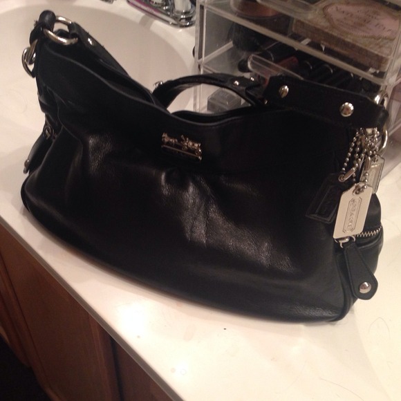 Coach leather purse