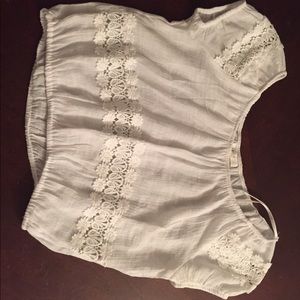 White Top with lace