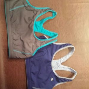 Two Campion sport bras