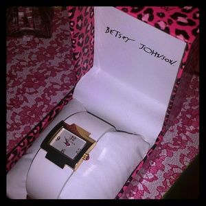 Betsey Johnson Cuff Watch