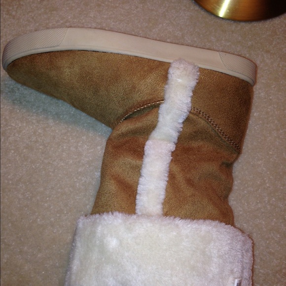 Tan boots