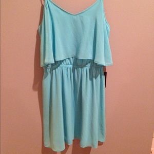 Express Turquoise Dress NWT