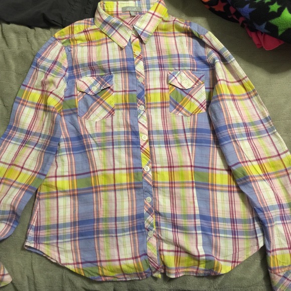Pastel color flannel