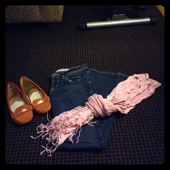 Express Denim - Express straight leg dark wash jeans