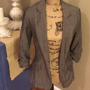Quarter inch grey blazer