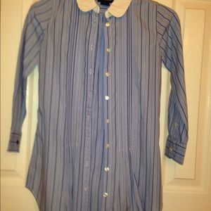Ralph Lauren striped dress top