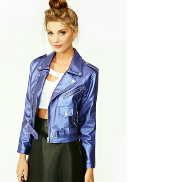 Nasty Gal Jackets & Blazers - Moondust Moto Jacket