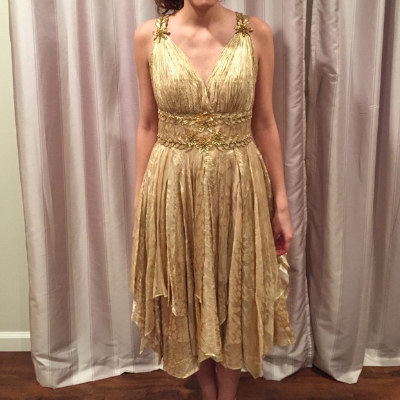 Beautiful gold dress