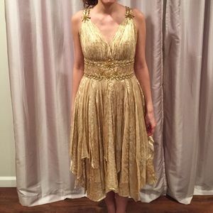 Beautiful gold dress