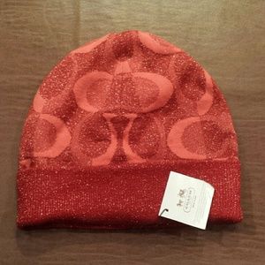 Cute coach beanie
