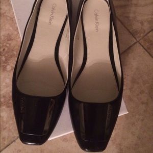 Calvin Klein Black Flats