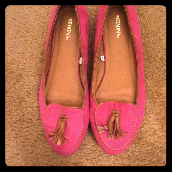 Merona Shoes - Pink loafers