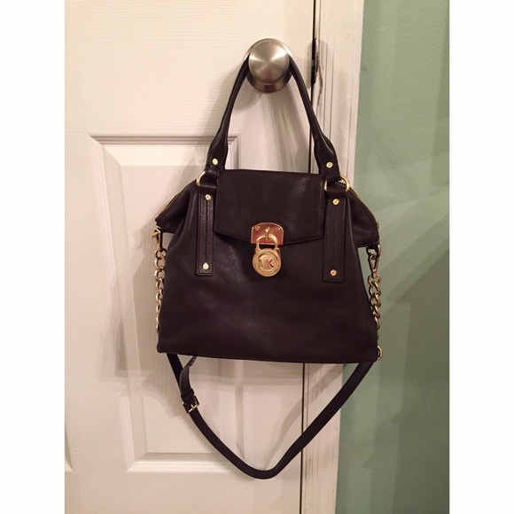 Michael Kors Slouchy Hamilton Satchel - Chocolate