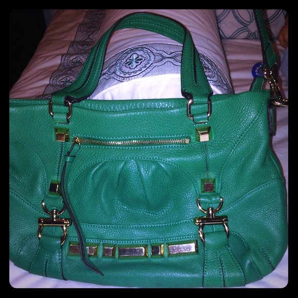 Vince camuto green bag - Picture 1 of 3