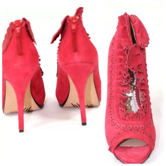 Jean-Michel Cazabat Odessa Laser Cut Shoes 38.5 - Picture 3 of 5