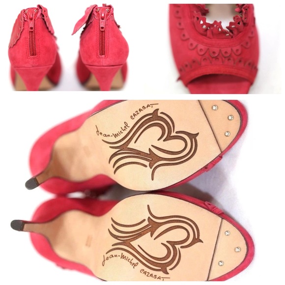 Jean-Michel Cazabat Odessa Laser Cut Shoes 38.5 - Picture 4 of 5