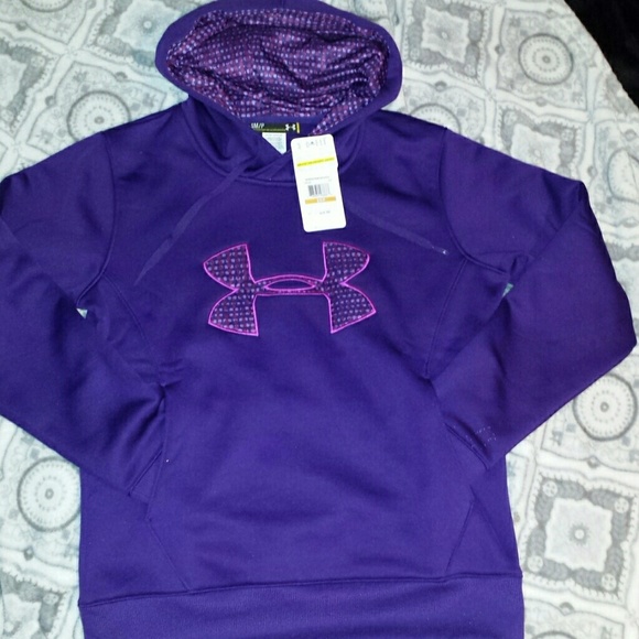 Under Armour Sweaters - Under Armour purple hoodie