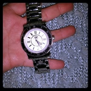 Juicy Couture silver large watch!!!