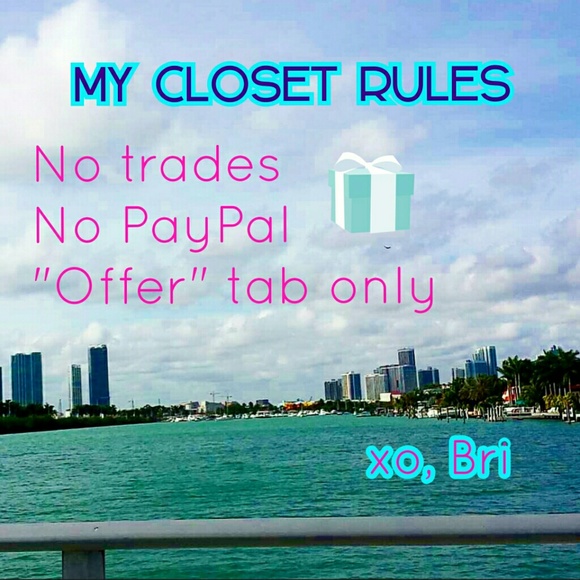 My Closet Rules