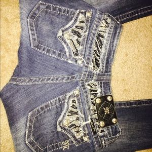 ZEBRA print Miss Me jeans!!!!!