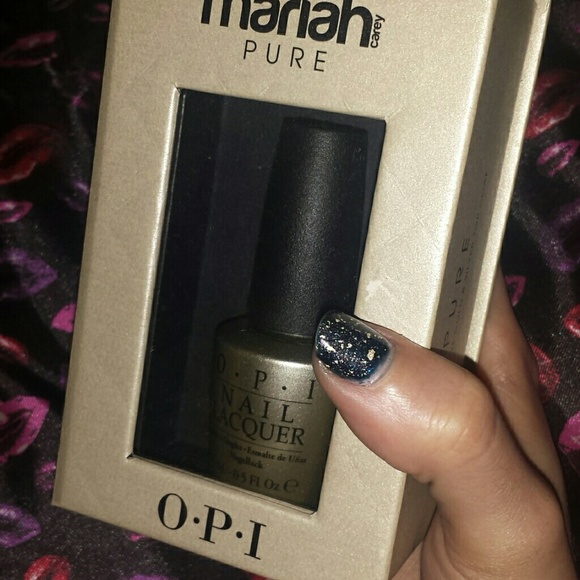 18K White Gold Top Coat Nail Polish