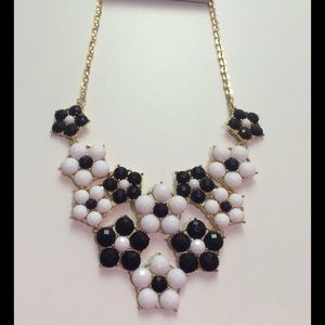 Floral statement necklace