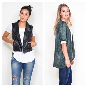 Vest and Cardigan Bundle