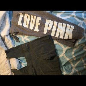 Leggings and sweat capris