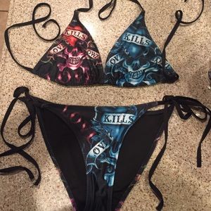 Ed hardy string bikini