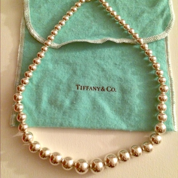 Tiffany & Co. Jewelry - Graduated Bead Tiffany&co. Necklace & Earrings