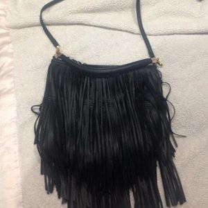 Fringe purse