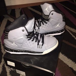 6/5 Girls Jordan. Black/Desert Pink