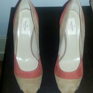 Valentino peep-toe pumps Valentino peep-toe pumps