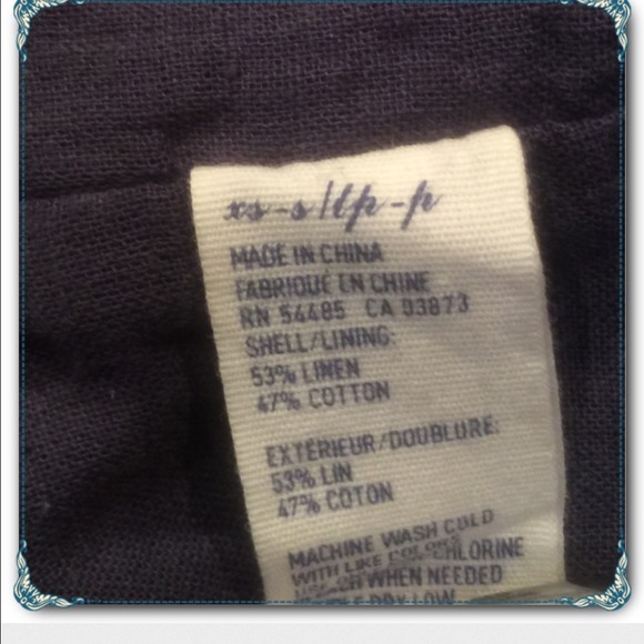 Ruffle linen and cotton vest - Picture 4 of 4