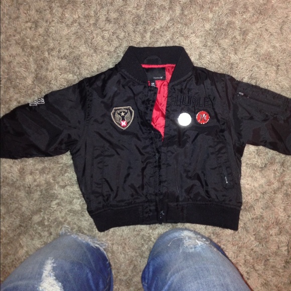 Runs big 6 months hurley jacket